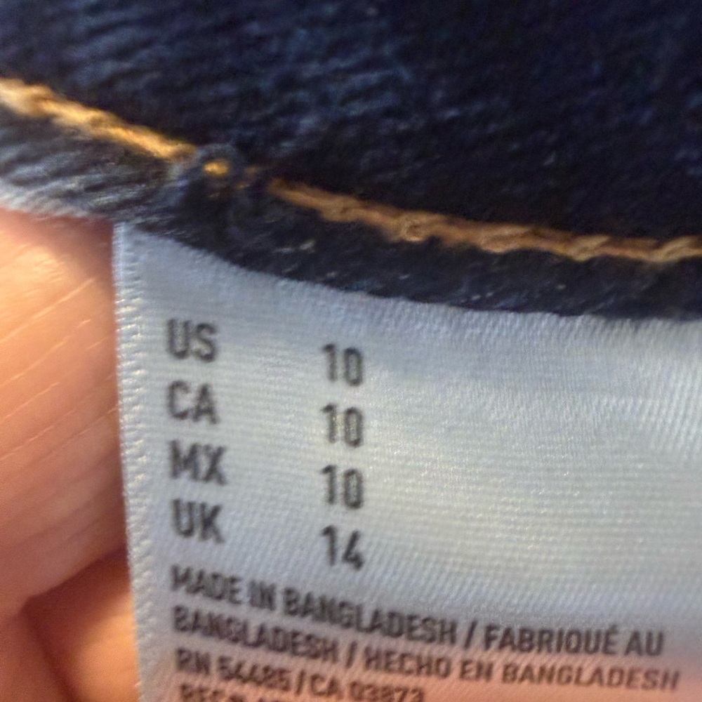 American Eagle Outfitters Dark Blue Denim Jean Shorts - Picture 8 of 12